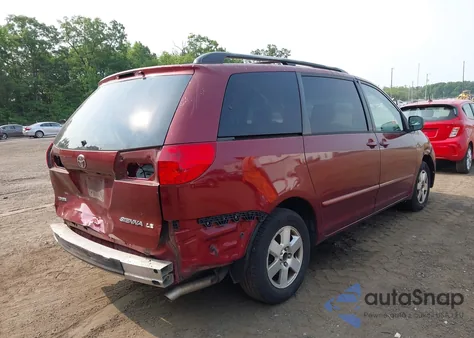 2008 Toyota Sienna Le z USA, uszkodzony, nr VIN 5TDZK23C48S101828